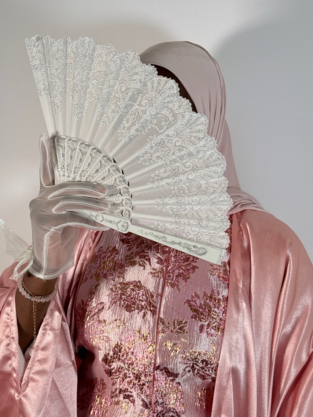 SET BROCARD - Rose